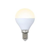Лампа светодиодная E14 9W 3000K матовая LED-G45-9W/WW/E14/FR/NR UL-00003826 в г. Санкт-Петербург 