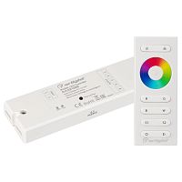 Контроллер SR-2839W White (12-24 В,240-480 Вт,RGBW,ПДУ сенсор)) (Arlight, IP20 Пластик, 1 год) 021096 в г. Санкт-Петербург 