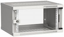 LWE3-06U64-GF Шкаф LINEA WE 6U 600х450мм стекл. дверь сер. ITK 