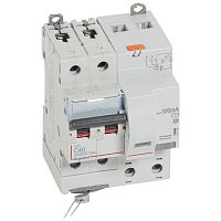Выключатель автоматический дифференциального тока 2п C 40А 300мА тип AC 10кА DX3 4мод. Leg 411176 в г. Санкт-Петербург 