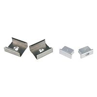 UL-00004060 Набор аксессуаров UFE-N12 SILVER A POLYBAG для алюм. профиля серебр. Uniel 