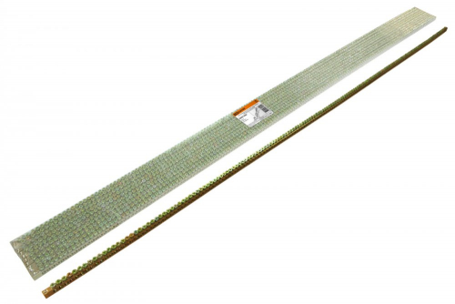 SQ0801-0086 Шина заземления ШЗ 168-2 6х9мм медная 1000 мм (168 групп/без крепежа) TDM