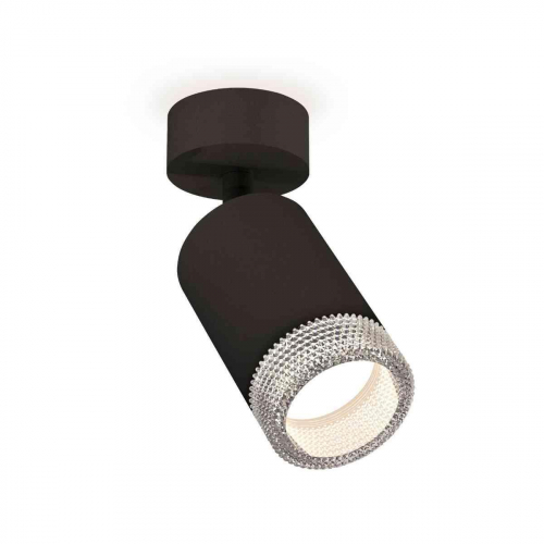Комплект накладного светильника Ambrella light Techno Spot XM6313001 SBK/CL черный песок/прозрачный (A2210, C6313, N6150) в г. Санкт-Петербург 