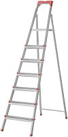 65335 Лестница-стремянка 7 ступ. 8.8кг сталь FIT 