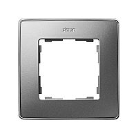 8201610-093 Рамка 1-м Simon82 Detail хром/алюм. металл Simon 