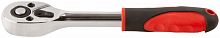 Вороток (трещотка), механизм легированная сталь 40Cr, пластиковая прорезиненная ручка, 1/4", 24 зубца в г. Санкт-Петербург 
