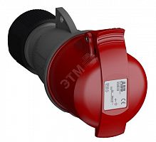 Розетка кабельная 32A 3P+E IP44 переносная 415В Easy&Safe
