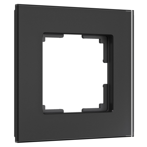 Рамка на 1 пост Senso (черный, стекло soft-touch) W0013108 в г. Санкт-Петербург 