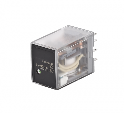 RSXM4LB2BD Реле 5А 4перекл. 24В DC LED SE 