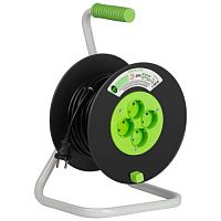 Б0065106 Удлинитель на пластик. катушке 4х20м без заземл. KAT-2x1.5-20m Greenline ПВС 2х1.5 Эра 