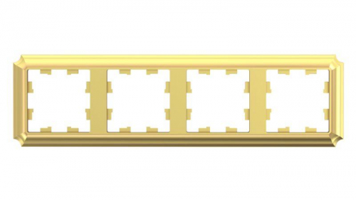 ATN101604 Рамка 4-м AtlasDesign Antique универс. зол. SE 