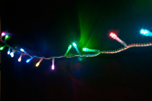 Светодиодная гирлянда Feron CL03 линейная 4м +1.4м 230V разноцветная c питанием от сети 26772 в г. Санкт-Петербург  фото 2