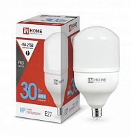 Лампа светодиодная высокомощная LED-HP-PRO 30Вт цилиндр 6500К холод. бел. E27 2850лм 230В IN HOME 4690612031088 в г. Санкт-Петербург 