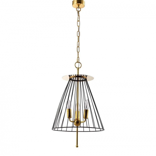 Подвесная люстра Crystal Lux Modesto SP3 Black/Gold в г. Санкт-Петербург 