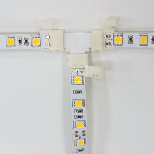Комплект Т коннекторов  с соединителем для светодиодной ленты (3528/8мм), LD187 23134 в г. Санкт-Петербург  фото 3