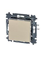 2CHH599145A6017 Выключатель кнопочный 1-кл. СП Levit IP20 сл. кость/бел. ABB 