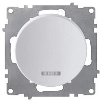 2172778 Выключатель 1-кл. СП Florence 10А IP20 с подсветкой механизм бел. (1E31701300) OneKeyElectro 