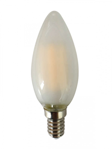Лампа светодиодная филаментная PLED OMNI 8Вт C35 3000К тепл. бел. E14 230В/50Гц FR JazzWay 5020856 в г. Санкт-Петербург 