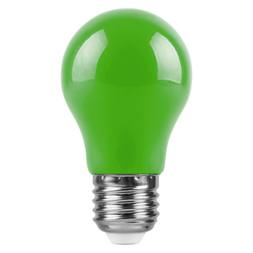 Лампа светодиодная Feron LB-375 E27 3W 230V зеленый 25922 в г. Санкт-Петербург  фото 6