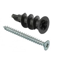 102947 Анкер (дюбель) DRIVA NYLON с шурупом (уп.4шт) Tech-KREP 