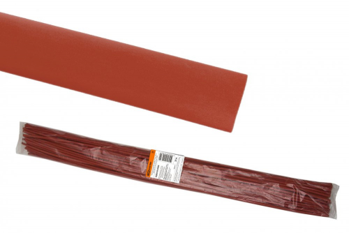 SQ0518-0282 Термоусаживаемая трубка ТУТнг 30/15 красная по 1м (25 м/упак) TDM