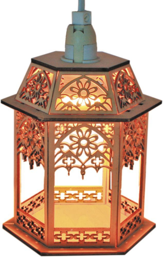Деревянная световая фигура, 1 лампа накаливая, цвет свечения: теплый белый,  13,5*11,5*19, шнур 1,5 м , IP20, LT093 26844 в г. Санкт-Петербург 