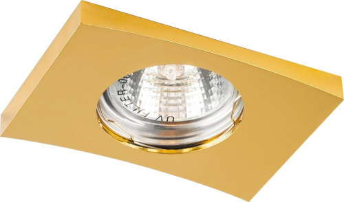 Светильник встраиваемый Feron DL5A потолочный MR16 G5.3 золото 28367 в г. Санкт-Петербург 