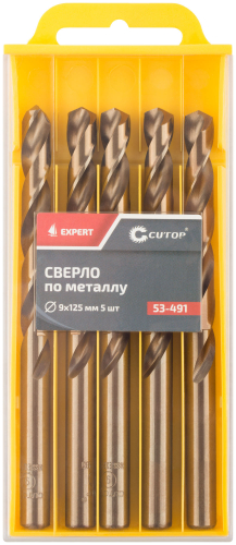 Сверло по металлу Cutop EXPERT, 9х125 мм (5 шт) в г. Санкт-Петербург  фото 3