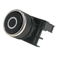 B100DHO Кнопка нажимная круглая с "0" B100DH-0 черн. EMAS 