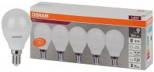 Лампа светодиодная LED Value LVCLP60 7SW/830 7Вт шар матовая E14 230В 2х5 RU (уп.5шт) OSRAM 4058075578104 в г. Санкт-Петербург 