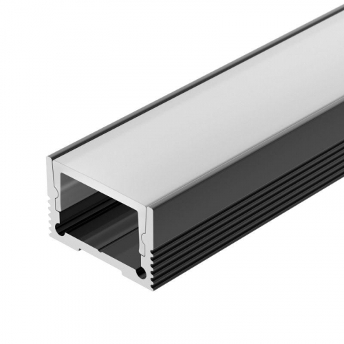 037112 Профиль SL-SLIM20-H13-2000 BLACK L2000 алюм. Arlight 
