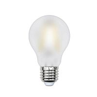 Лампа светодиодная филаментная Uniel E27 8W 3000K матовая LED-A60-8W/WW/E27/FR PLS02WH UL-00000304 в г. Санкт-Петербург 