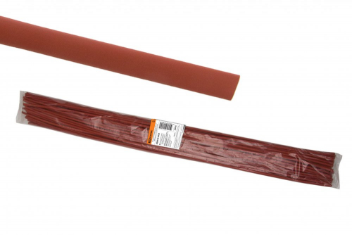 SQ0518-0324 Термоусаживаемая трубка ТУТнг 2/1 красная по 1м (200 м/упак) TDM