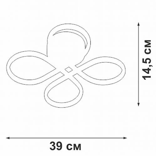 Потолочная люстра Vitaluce V3778-0/4PL в г. Санкт-Петербург  фото 2