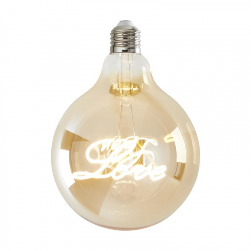 8550 Лампа светодиодная Loft Led G125 4Вт 2500К E27 Voltega 