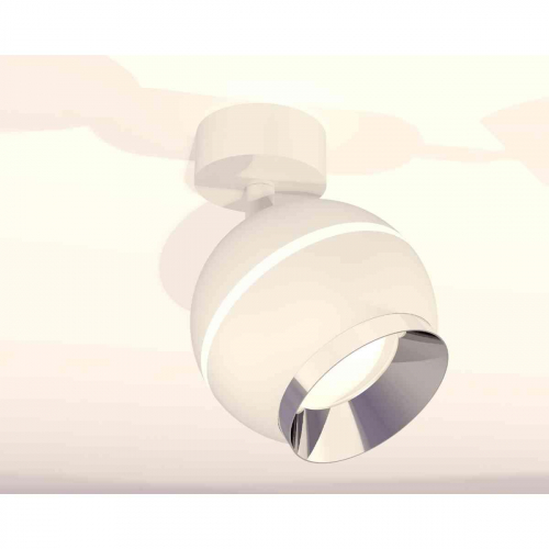 Комплект накладного светильника Ambrella light Techno Spot XM1101002 SWH/PSL белый песок/серебро полированное (A2202, C1101, N7032) в г. Санкт-Петербург  фото 3