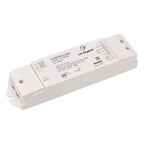 Контроллер SMART-K2-RGBW (12-24V, 4х5A, 2.4G) (Arlight, IP20 Пластик, 5 лет) 022668 в г. Санкт-Петербург 