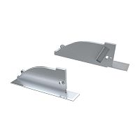 026792 Заглушка для ALM-ARC-SIDE серая правая с отверстием металл Arlight 