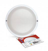 4690612044033 Светильник светодиодный СПП ОАД-2065-КРУГ 20Вт 6500К IP65 1800лм 155мм герметичный с оптико-акустическим датчиком IN HOME 