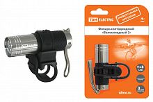 SQ0350-0028 Фонарь светодиодный "Велосипедный 2" с креплением, 9 LED, 30 лм/Вт, 3*AAA TDM