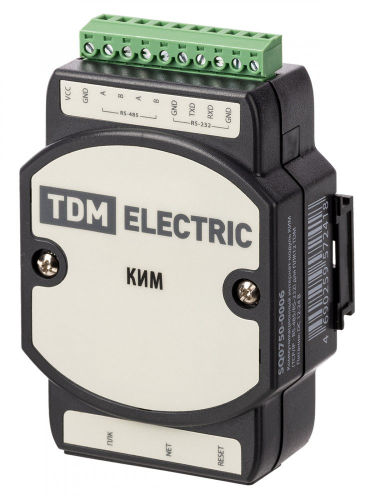 SQ0750-0006 Коммуникационный интернет-модуль КИМ (TCP/IP - RS-485/RS-232) для ПЛК12 TDM