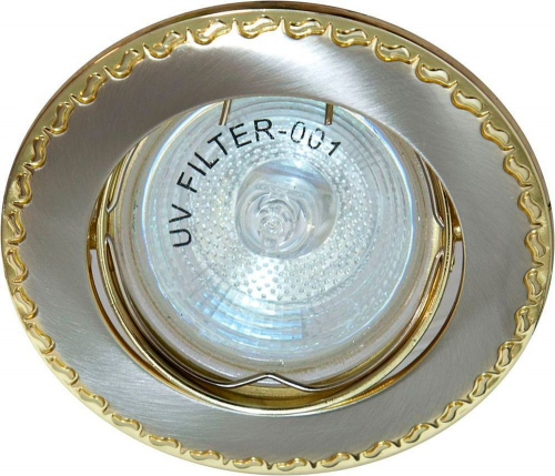Светильник встраиваемый Feron 125T-MR16 потолочный MR16 G5.3 титан-золото 17780 в г. Санкт-Петербург 
