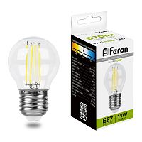 38016 Лампа светодиодная Feron LB-511 Шарик E27 11W 230V 4000K 