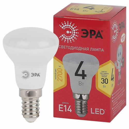 Лампа светодиодная ЭРА LED R39-4W-827-E14 R Б0052442 в г. Санкт-Петербург  фото 3