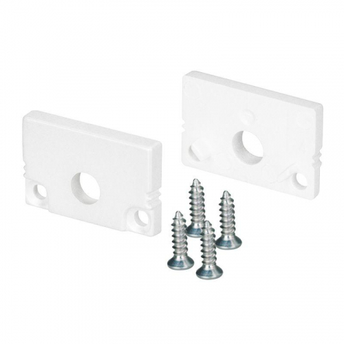 037536 Заглушка SL-SLIM20-H13 WHITE с отверстием пластик Arlight 