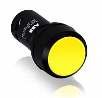 Кнопка CP1-10Y-11 без фикс. 1НО+1HЗ (черн. декоративное кольцо) желт. ABB 1SFA619100R1073 в г. Санкт-Петербург 