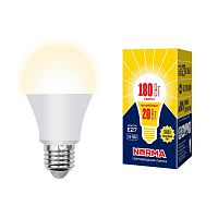 Лампа светодиодная E27 20W 3000K матовая LED-A65-20W/WW/E27/FR/NR UL-00004030 в г. Санкт-Петербург 