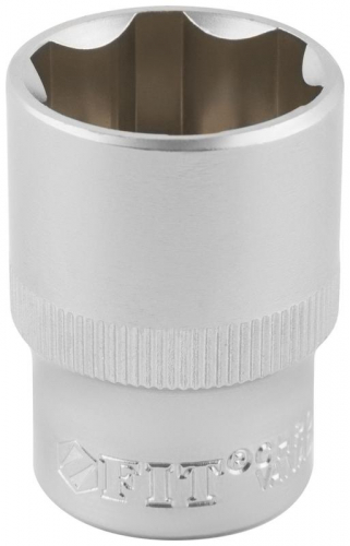 62051 Головка шестигранная CrV 1/2дюйм 21мм FIT  фото 2