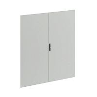 R5NCPE16140 Дверь сплошная двухстворчатая для шкафов CQE N 1600х1400мм DKC 