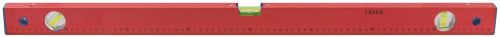 Уровень "Стандарт", 3 глазка, красный корпус, фрезерованная рабочая грань, шкала  800 мм в г. Санкт-Петербург  фото 2